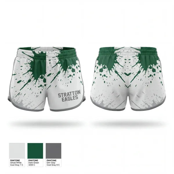 Womens Shorts, Stratton Eagles, Baseball, Teamtime, Team time, sublimation, custom sports apparel, team uniforms, spirit wear, spiritwear, sports uniforms, custom shirts, team store, custom team store, fundraiser sports, apparel fundraiser