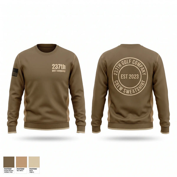 Crew Neck Sweatshirt, 237th golf company, National Guard, Teamtime, Team time, sublimation, custom sports apparel, team uniforms, spirit wear, spiritwear, sports uniforms, custom shirts, team store, custom team store, fundraiser sports, apparel fundraiser