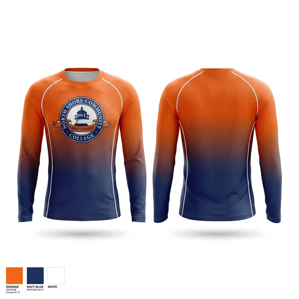 Long Sleeve Performance Shirt, Frederick Douglass Collegiate Academy, , Teamtime, Team time, sublimation, custom sports apparel, team uniforms, spirit wear, spiritwear, sports uniforms, custom shirts, team store, custom team store, fundraiser sports, apparel fundraiser