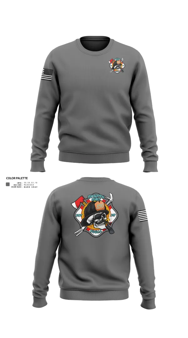 Crew Neck Sweatshirt, Forgotten Coast F.O.O.L.S., , Teamtime, Team time, sublimation, custom sports apparel, team uniforms, spirit wear, spiritwear, sports uniforms, custom shirts, team store, custom team store, fundraiser sports, apparel fundraiser