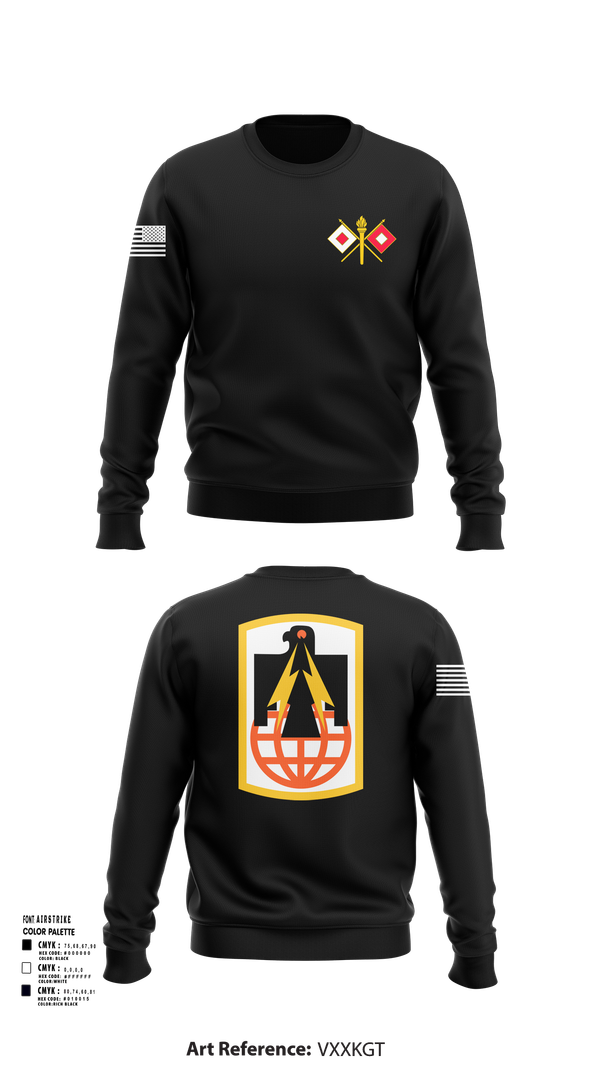Crew Neck Sweatshirt, 57th ESB, , Teamtime, Team time, sublimation, custom sports apparel, team uniforms, spirit wear, spiritwear, sports uniforms, custom shirts, team store, custom team store, fundraiser sports, apparel fundraiser
