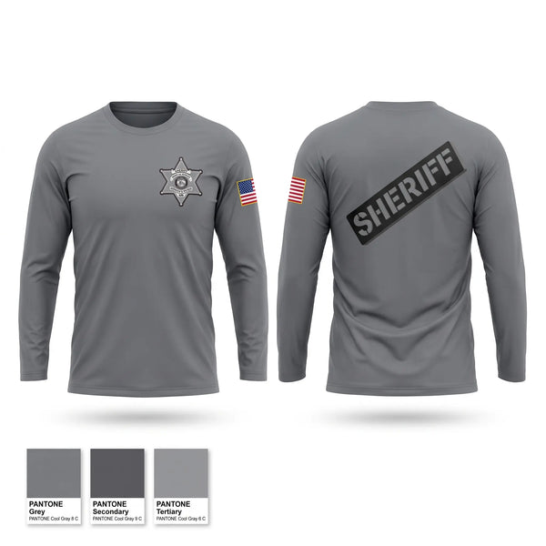Long Sleeve Performance Shirt, Dunklin County Sheriff’s Office, Police, Teamtime, Team time, sublimation, custom sports apparel, team uniforms, spirit wear, spiritwear, sports uniforms, custom shirts, team store, custom team store, fundraiser sports, apparel fundraiser