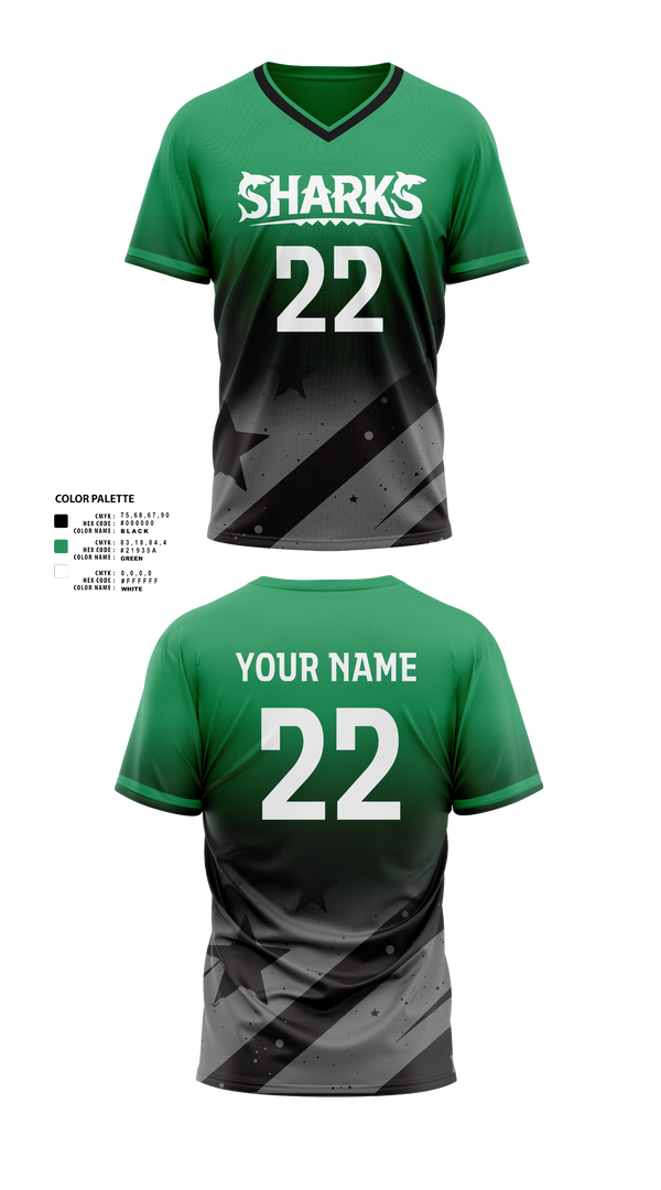 Womens Soccer Jersey, Sharks, Men's Soccer, Teamtime, Team time, sublimation, custom sports apparel, team uniforms, spirit wear, spiritwear, sports uniforms, custom shirts, team store, custom team store, fundraiser sports, apparel fundraiser