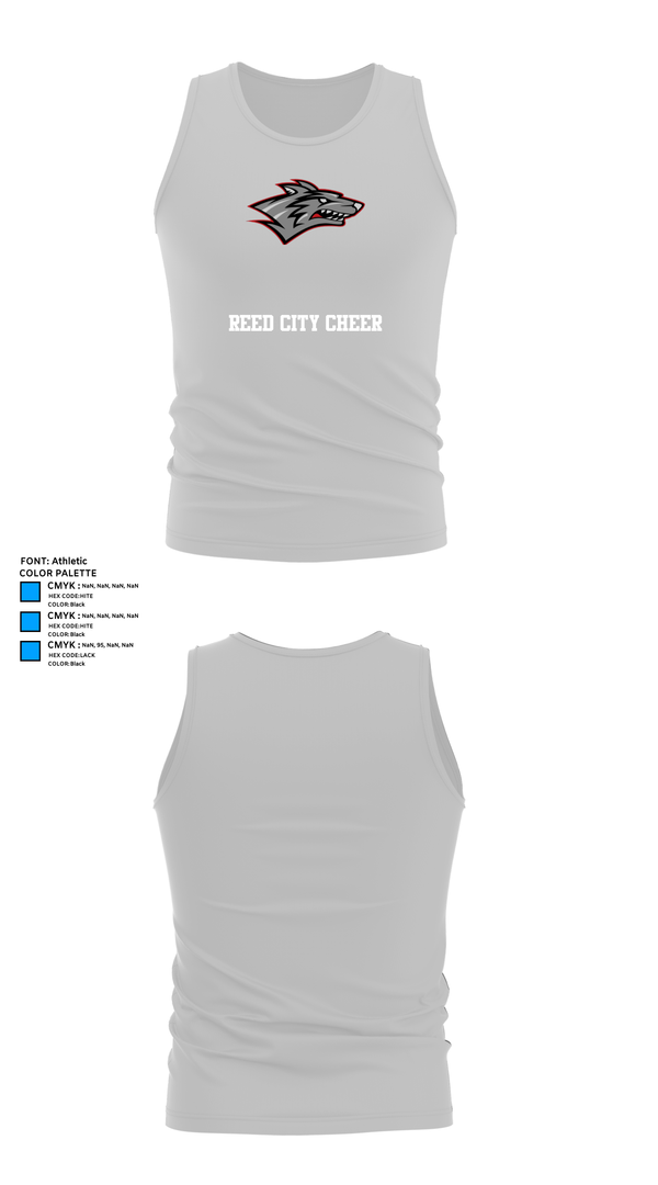 Tank Top, Reed City Cheer, Cheer, Teamtime, Team time, sublimation, custom sports apparel, team uniforms, spirit wear, spiritwear, sports uniforms, custom shirts, team store, custom team store, fundraiser sports, apparel fundraiser