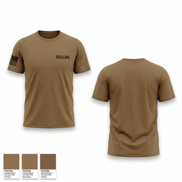 Old School Cotton Feel Shirt, Regulars, Army, Teamtime, Team time, sublimation, custom sports apparel, team uniforms, spirit wear, spiritwear, sports uniforms, custom shirts, team store, custom team store, fundraiser sports, apparel fundraiser