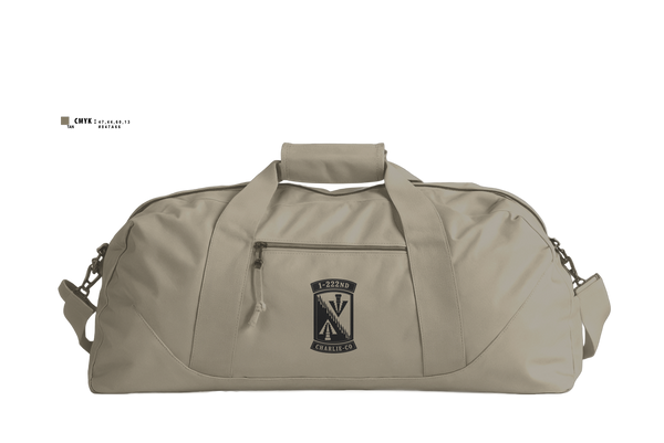 Duffle Bag, 1-222nd Aviation Regiment, Army, Teamtime, Team time, sublimation, custom sports apparel, team uniforms, spirit wear, spiritwear, sports uniforms, custom shirts, team store, custom team store, fundraiser sports, apparel fundraiser
