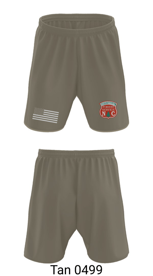Athletic Shorts With Pockets, North Carolina Forest Service, Fire Department, Teamtime, Team time, sublimation, custom sports apparel, team uniforms, spirit wear, spiritwear, sports uniforms, custom shirts, team store, custom team store, fundraiser sports, apparel fundraiser