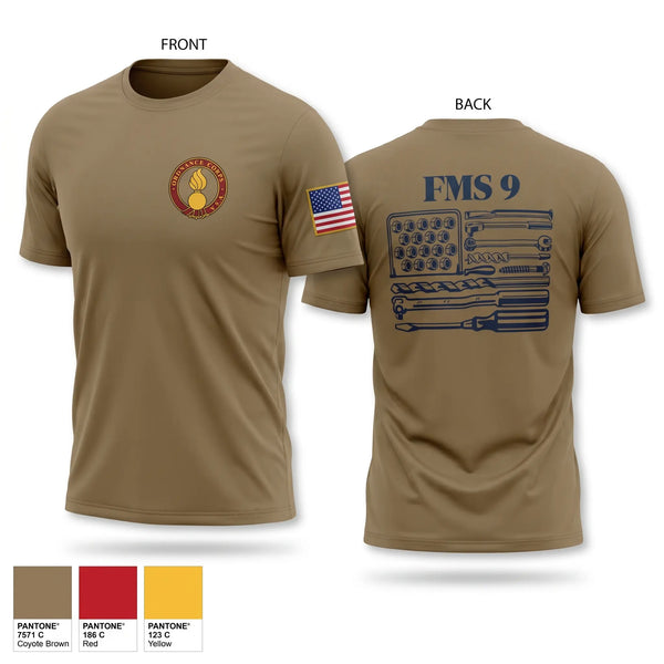 Short Sleeve Performance Shirt, FMS #9, Army, Teamtime, Team time, sublimation, custom sports apparel, team uniforms, spirit wear, spiritwear, sports uniforms, custom shirts, team store, custom team store, fundraiser sports, apparel fundraiser