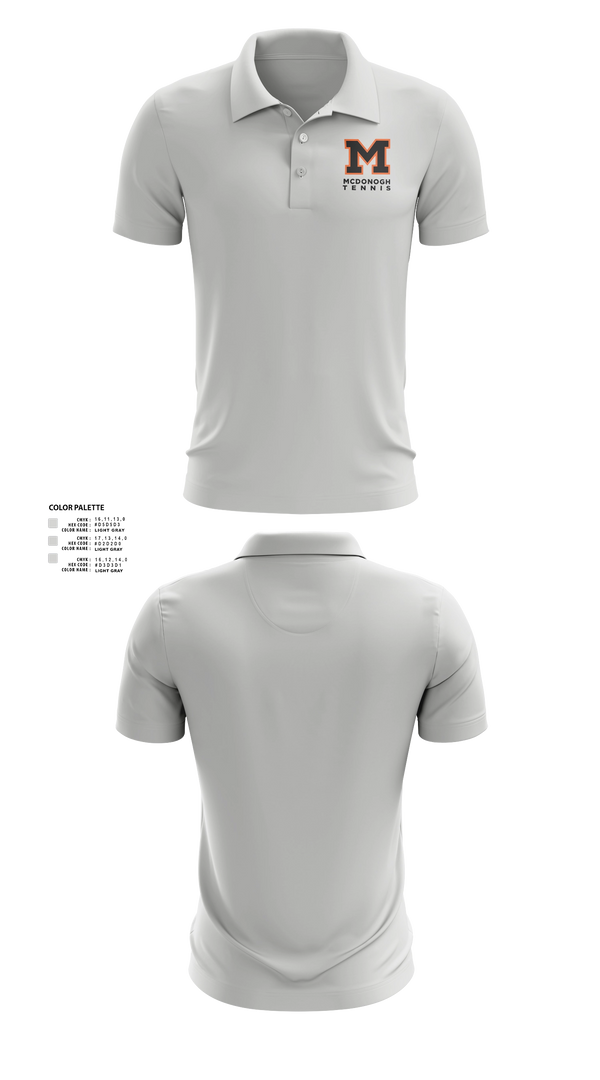 Short Sleeve Performance Polo, Mcdonogh Girls Tennis, Tennis, Teamtime, Team time, sublimation, custom sports apparel, team uniforms, spirit wear, spiritwear, sports uniforms, custom shirts, team store, custom team store, fundraiser sports, apparel fundraiser