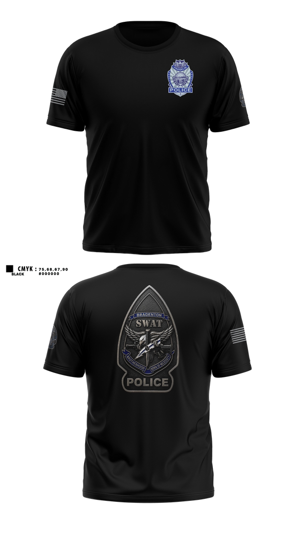 Short Sleeve Performance Shirt, Franklin Police K9, Police, Teamtime, Team time, sublimation, custom sports apparel, team uniforms, spirit wear, spiritwear, sports uniforms, custom shirts, team store, custom team store, fundraiser sports, apparel fundraiser