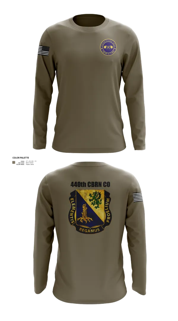 Long Sleeve Performance Shirt, 440th CBRN CO, , Teamtime, Team time, sublimation, custom sports apparel, team uniforms, spirit wear, spiritwear, sports uniforms, custom shirts, team store, custom team store, fundraiser sports, apparel fundraiser
