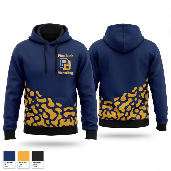 Hoodie, Pine Bush, Wrestling, Teamtime, Team time, sublimation, custom sports apparel, team uniforms, spirit wear, spiritwear, sports uniforms, custom shirts, team store, custom team store, fundraiser sports, apparel fundraiser