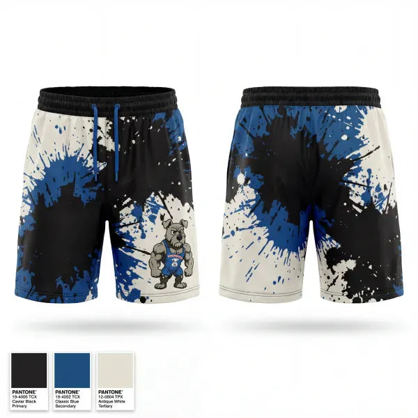Athletic Shorts With Pockets, The Dog Pound, Wrestling, Teamtime, Team time, sublimation, custom sports apparel, team uniforms, spirit wear, spiritwear, sports uniforms, custom shirts, team store, custom team store, fundraiser sports, apparel fundraiser