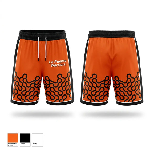 Athletic Shorts With Pockets, La Puente Warriors, , Teamtime, Team time, sublimation, custom sports apparel, team uniforms, spirit wear, spiritwear, sports uniforms, custom shirts, team store, custom team store, fundraiser sports, apparel fundraiser