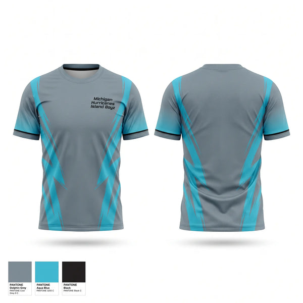 Football Jersey, Michigan Hurricanes (Island Boyz, , Teamtime, Team time, sublimation, custom sports apparel, team uniforms, spirit wear, spiritwear, sports uniforms, custom shirts, team store, custom team store, fundraiser sports, apparel fundraiser