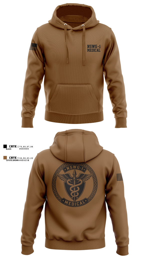 Hoodie, NSWG-1 Medical, Navy, Teamtime, Team time, sublimation, custom sports apparel, team uniforms, spirit wear, spiritwear, sports uniforms, custom shirts, team store, custom team store, fundraiser sports, apparel fundraiser