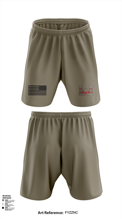 Athletic Shorts With Pockets, 1221st Route Clearance Co., National Guard, Teamtime, Team time, sublimation, custom sports apparel, team uniforms, spirit wear, spiritwear, sports uniforms, custom shirts, team store, custom team store, fundraiser sports, apparel fundraiser