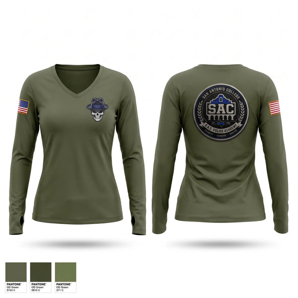 Old School Cotton Feel Shirt, SAC Police Instructor, Police, Teamtime, Team time, sublimation, custom sports apparel, team uniforms, spirit wear, spiritwear, sports uniforms, custom shirts, team store, custom team store, fundraiser sports, apparel fundraiser