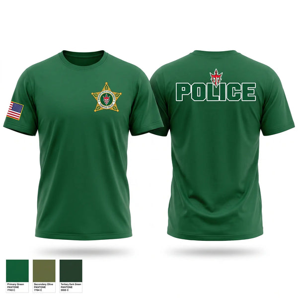 Old School Cotton Feel Shirt, MVSU CAMPUS POLICE, Police, Teamtime, Team time, sublimation, custom sports apparel, team uniforms, spirit wear, spiritwear, sports uniforms, custom shirts, team store, custom team store, fundraiser sports, apparel fundraiser