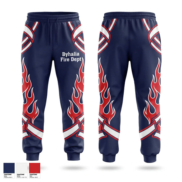 Sweatpants, Byhalia Fire Dept, Fire Department, Teamtime, Team time, sublimation, custom sports apparel, team uniforms, spirit wear, spiritwear, sports uniforms, custom shirts, team store, custom team store, fundraiser sports, apparel fundraiser