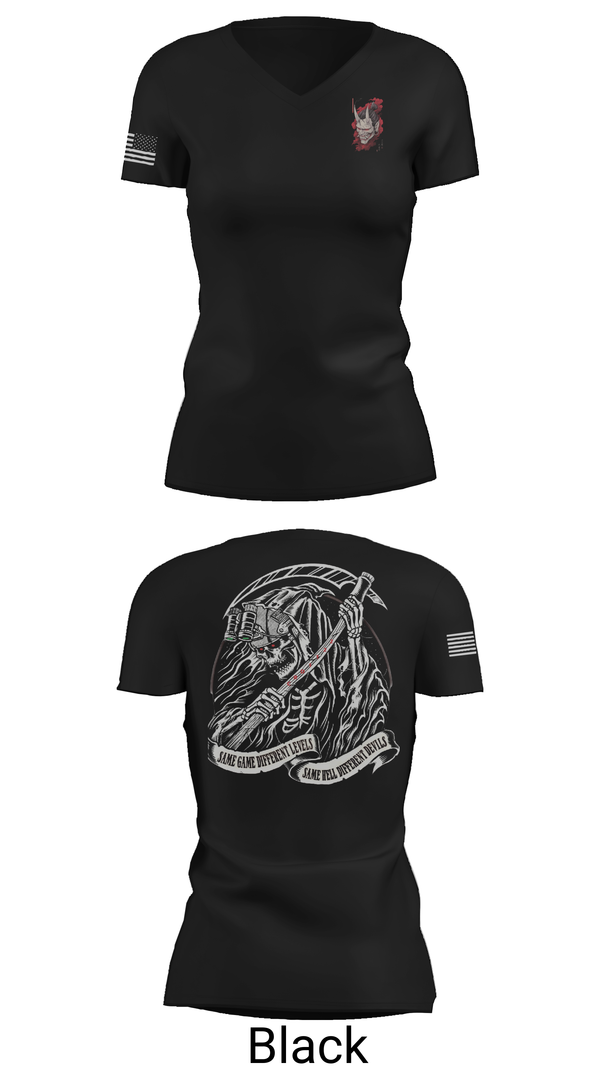 Womens Short Sleeve Vneck Shirt, , Army, Teamtime, Team time, sublimation, custom sports apparel, team uniforms, spirit wear, spiritwear, sports uniforms, custom shirts, team store, custom team store, fundraiser sports, apparel fundraiser