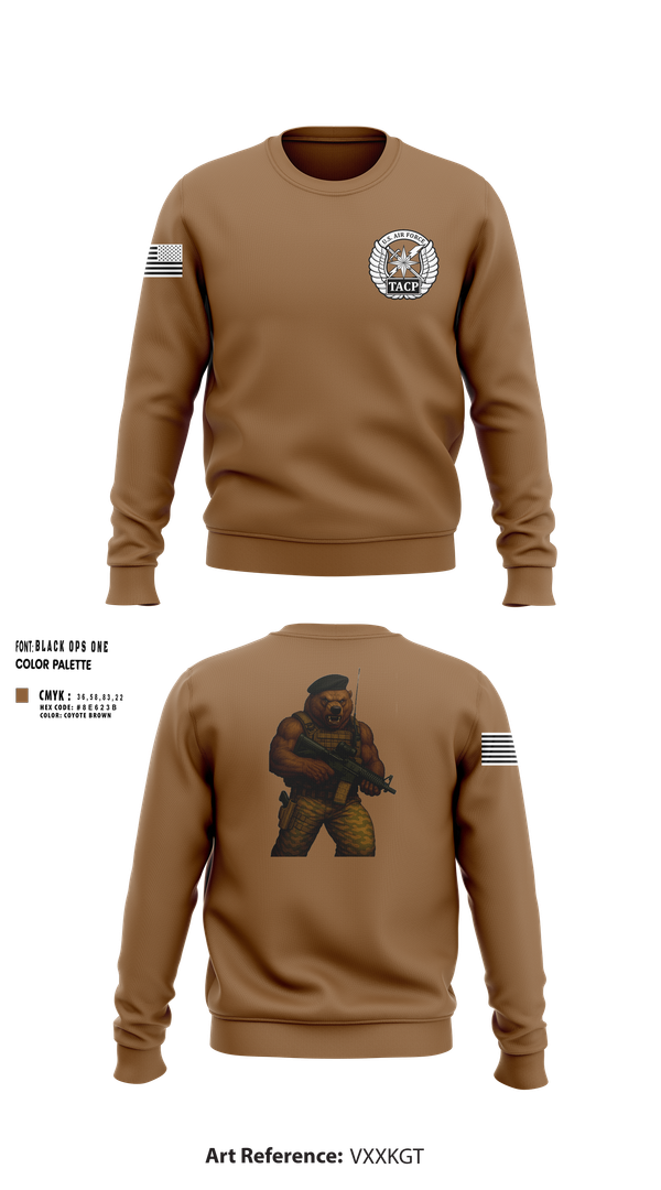 Crew Neck Sweatshirt, Det 1 3 ASOS, Air Force, Teamtime, Team time, sublimation, custom sports apparel, team uniforms, spirit wear, spiritwear, sports uniforms, custom shirts, team store, custom team store, fundraiser sports, apparel fundraiser