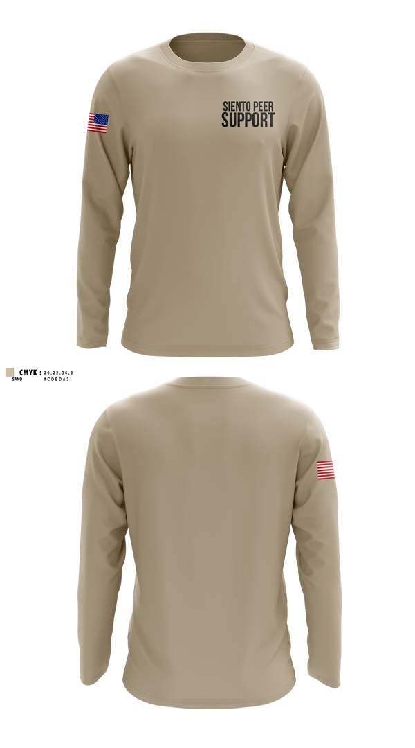 Long Sleeve Performance Shirt, Siento Peer Support, Fire Department, Teamtime, Team time, sublimation, custom sports apparel, team uniforms, spirit wear, spiritwear, sports uniforms, custom shirts, team store, custom team store, fundraiser sports, apparel fundraiser