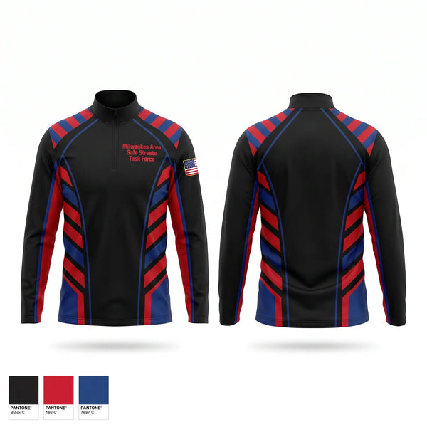 Windbreaker, Milwaukee Area Safe Streets Task Force, Police, Teamtime, Team time, sublimation, custom sports apparel, team uniforms, spirit wear, spiritwear, sports uniforms, custom shirts, team store, custom team store, fundraiser sports, apparel fundraiser