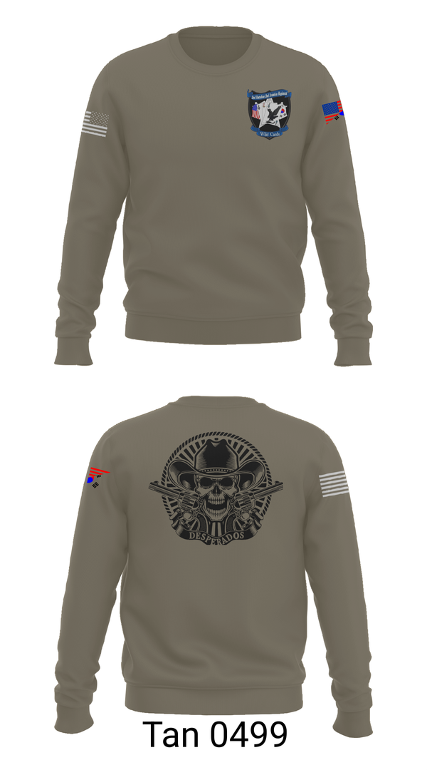 Crew Neck Sweatshirt, Desperados, , Teamtime, Team time, sublimation, custom sports apparel, team uniforms, spirit wear, spiritwear, sports uniforms, custom shirts, team store, custom team store, fundraiser sports, apparel fundraiser