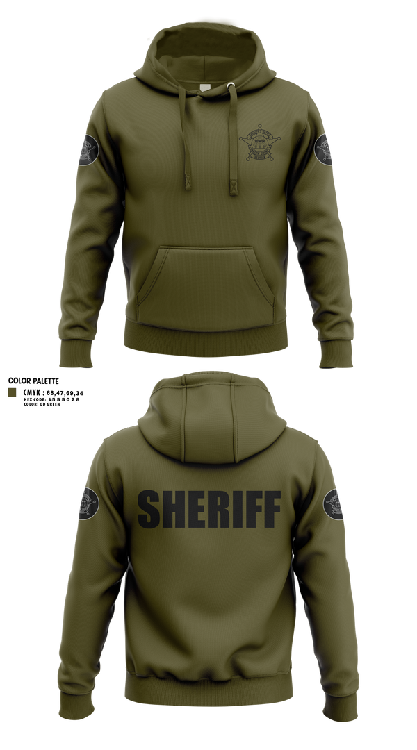 Hoodie, Bartow County Sheriff’s Office, Police, Teamtime, Team time, sublimation, custom sports apparel, team uniforms, spirit wear, spiritwear, sports uniforms, custom shirts, team store, custom team store, fundraiser sports, apparel fundraiser