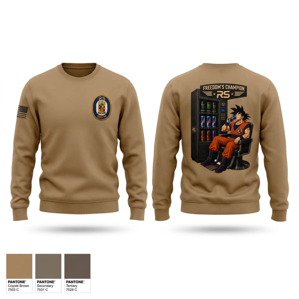 Crew Neck Sweatshirt, Uss porter, Navy, Teamtime, Team time, sublimation, custom sports apparel, team uniforms, spirit wear, spiritwear, sports uniforms, custom shirts, team store, custom team store, fundraiser sports, apparel fundraiser