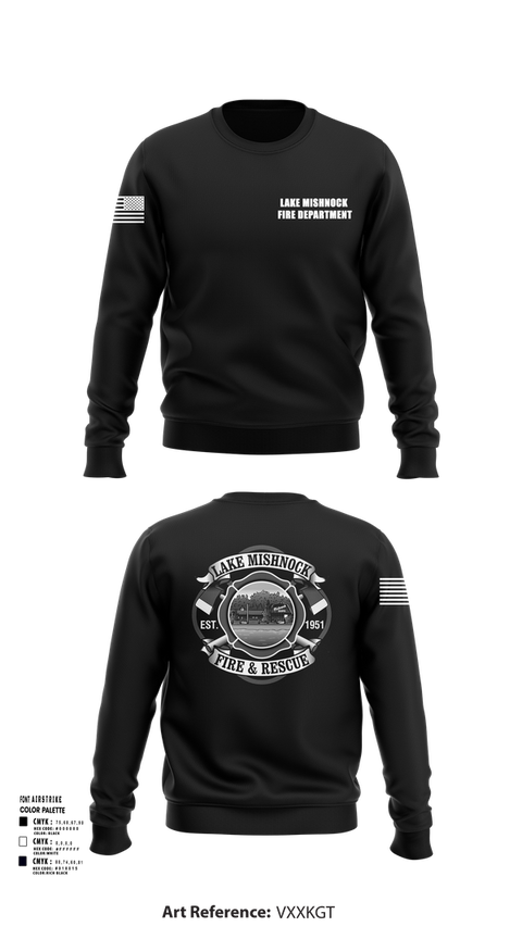 Crew Neck Sweatshirt, Lake Mishnock Fire Department, , Teamtime, Team time, sublimation, custom sports apparel, team uniforms, spirit wear, spiritwear, sports uniforms, custom shirts, team store, custom team store, fundraiser sports, apparel fundraiser