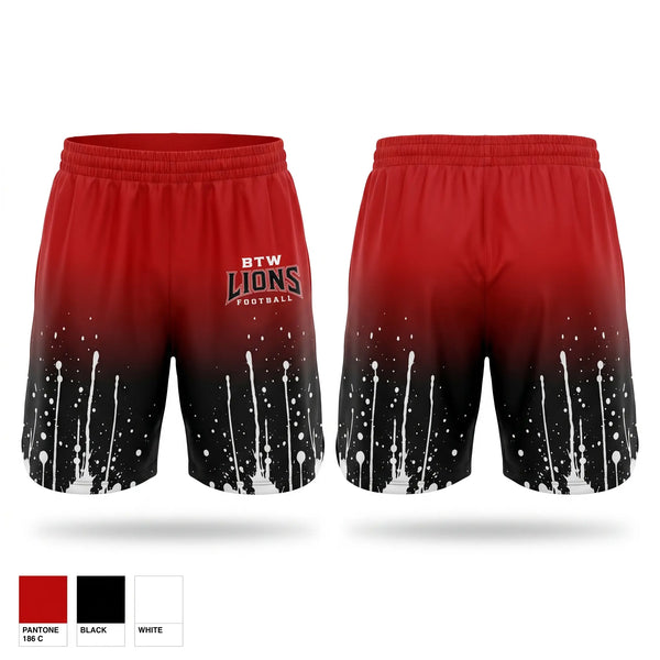 Womens Shorts, Booker T. Washington, , Teamtime, Team time, sublimation, custom sports apparel, team uniforms, spirit wear, spiritwear, sports uniforms, custom shirts, team store, custom team store, fundraiser sports, apparel fundraiser