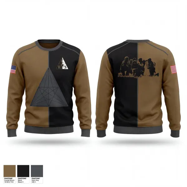 Crew Neck Sweatshirt, 5th Combat Readiness School, Air Force, Teamtime, Team time, sublimation, custom sports apparel, team uniforms, spirit wear, spiritwear, sports uniforms, custom shirts, team store, custom team store, fundraiser sports, apparel fundraiser