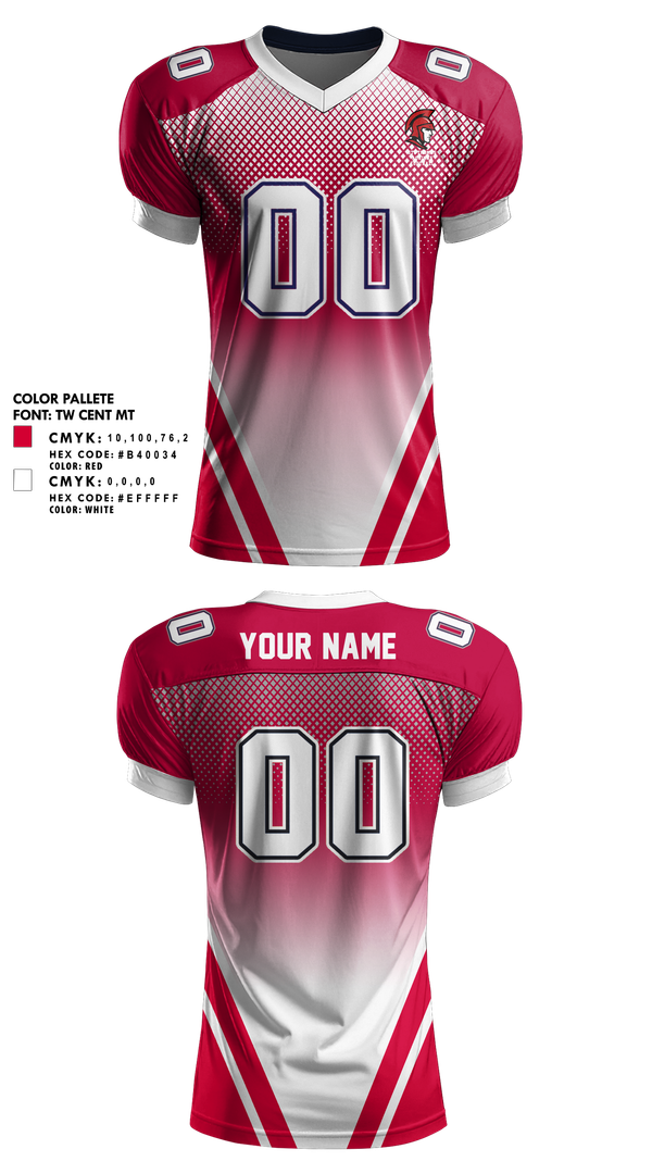 Football Jersey, St. Thomas Aquinas Football, , Teamtime, Team time, sublimation, custom sports apparel, team uniforms, spirit wear, spiritwear, sports uniforms, custom shirts, team store, custom team store, fundraiser sports, apparel fundraiser