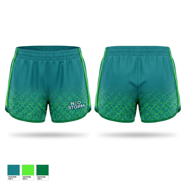 Womens Shorts, NEO Storm, Softball, Teamtime, Team time, sublimation, custom sports apparel, team uniforms, spirit wear, spiritwear, sports uniforms, custom shirts, team store, custom team store, fundraiser sports, apparel fundraiser
