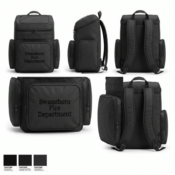 Gear Bag, Swansboro Fire Department, Fire Department, Teamtime, Team time, sublimation, custom sports apparel, team uniforms, spirit wear, spiritwear, sports uniforms, custom shirts, team store, custom team store, fundraiser sports, apparel fundraiser