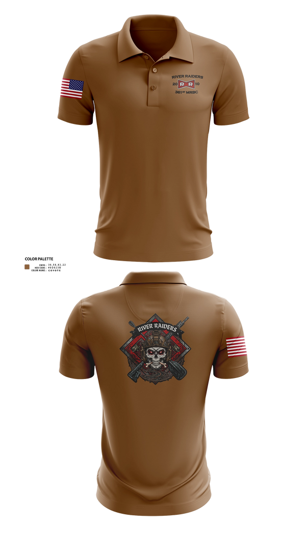 Short Sleeve Performance Polo, 361st MRB, Army, Teamtime, Team time, sublimation, custom sports apparel, team uniforms, spirit wear, spiritwear, sports uniforms, custom shirts, team store, custom team store, fundraiser sports, apparel fundraiser