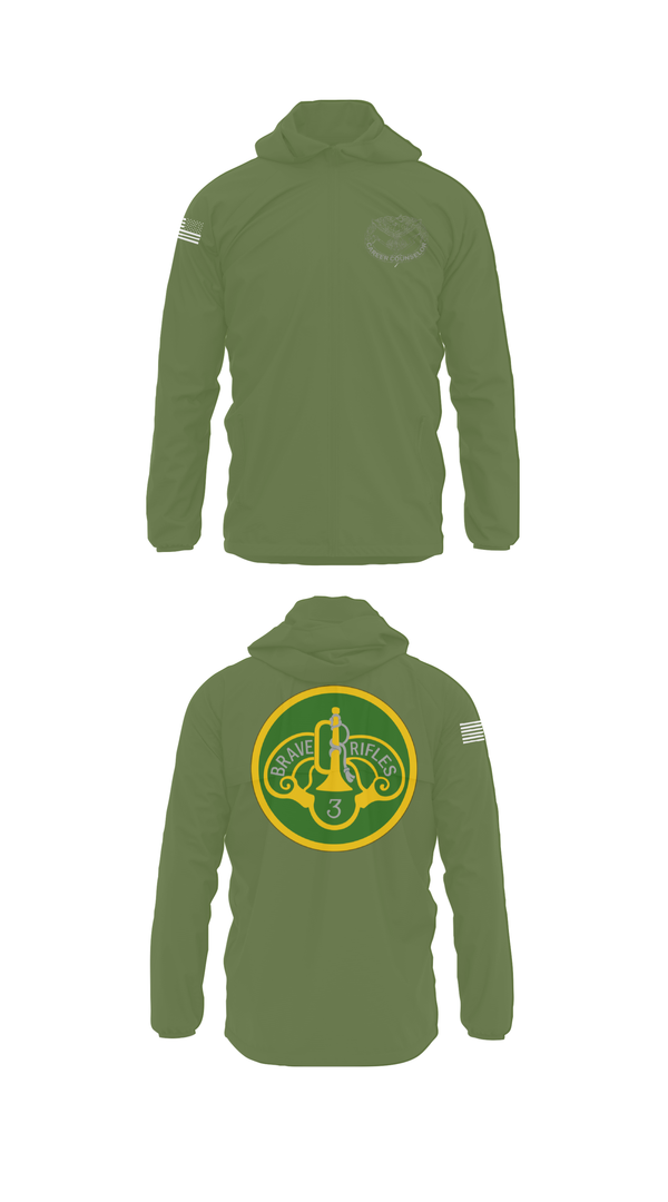 Windbreaker, 3d Cavalry Regiment, Army, Teamtime, Team time, sublimation, custom sports apparel, team uniforms, spirit wear, spiritwear, sports uniforms, custom shirts, team store, custom team store, fundraiser sports, apparel fundraiser