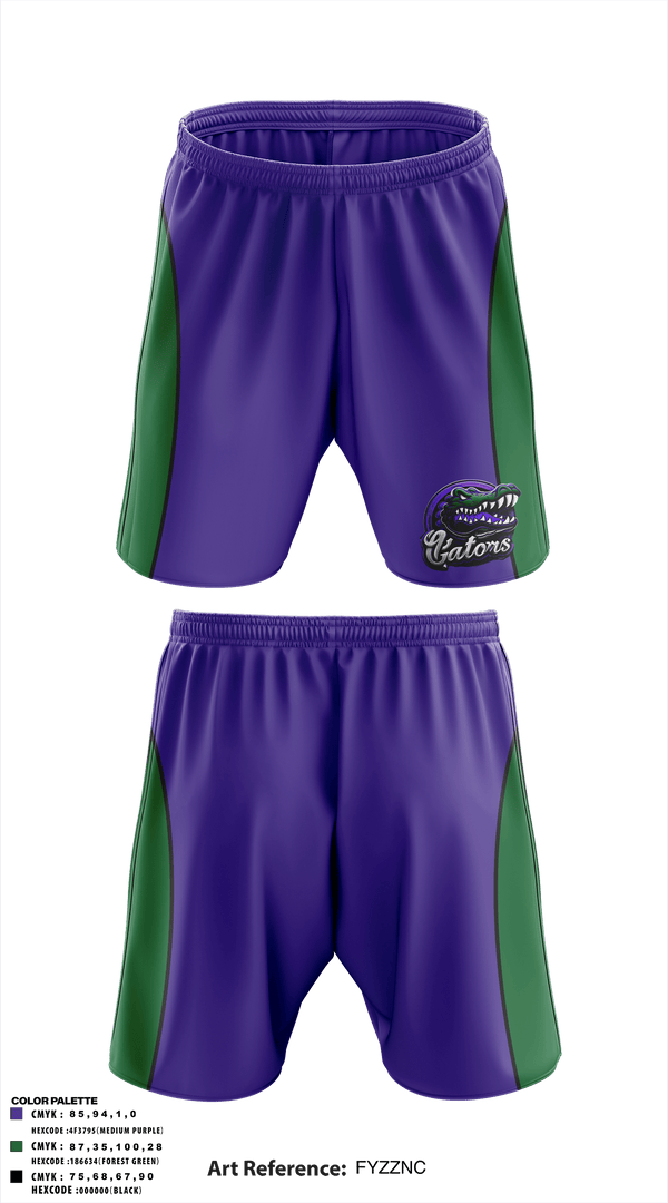 Athletic Shorts With Pockets, Gator Prep, Football, Teamtime, Team time, sublimation, custom sports apparel, team uniforms, spirit wear, spiritwear, sports uniforms, custom shirts, team store, custom team store, fundraiser sports, apparel fundraiser