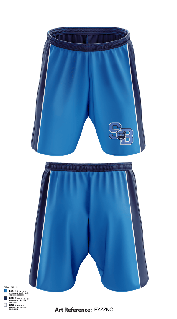 Athletic Shorts With Pockets, Bears, Softball, Teamtime, Team time, sublimation, custom sports apparel, team uniforms, spirit wear, spiritwear, sports uniforms, custom shirts, team store, custom team store, fundraiser sports, apparel fundraiser