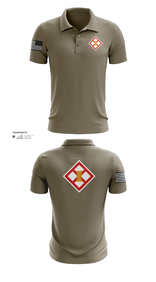 Short Sleeve Performance Polo, 683rd ENG DET, , Teamtime, Team time, sublimation, custom sports apparel, team uniforms, spirit wear, spiritwear, sports uniforms, custom shirts, team store, custom team store, fundraiser sports, apparel fundraiser