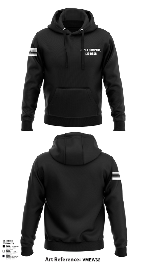 Hoodie, Alpha Company, 129 DSSB, , Teamtime, Team time, sublimation, custom sports apparel, team uniforms, spirit wear, spiritwear, sports uniforms, custom shirts, team store, custom team store, fundraiser sports, apparel fundraiser