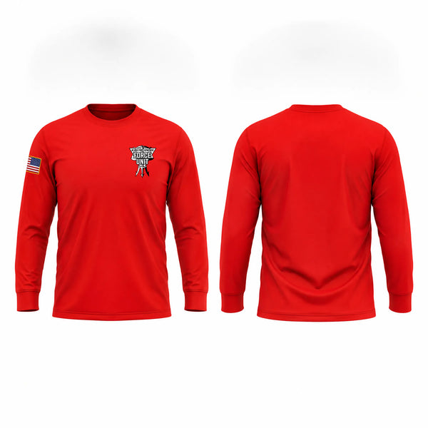 Long Sleeve Performance Shirt, Force Unit, Police, Teamtime, Team time, sublimation, custom sports apparel, team uniforms, spirit wear, spiritwear, sports uniforms, custom shirts, team store, custom team store, fundraiser sports, apparel fundraiser