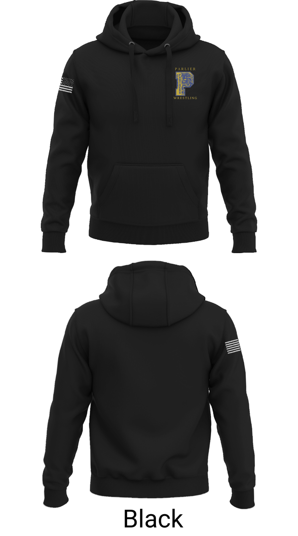 Hoodie, Parlier Panthers Wrestling, Wrestling, Teamtime, Team time, sublimation, custom sports apparel, team uniforms, spirit wear, spiritwear, sports uniforms, custom shirts, team store, custom team store, fundraiser sports, apparel fundraiser