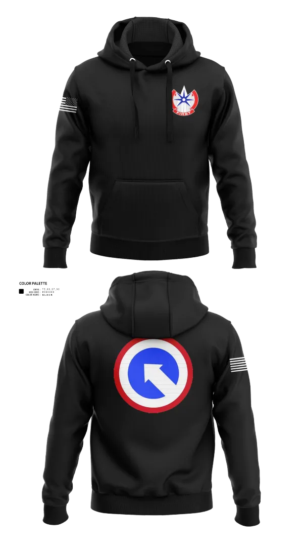 Hoodie, 1st Theater Sustainment Command, Army, Teamtime, Team time, sublimation, custom sports apparel, team uniforms, spirit wear, spiritwear, sports uniforms, custom shirts, team store, custom team store, fundraiser sports, apparel fundraiser