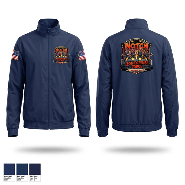 Windbreaker, JDF, Navy, Teamtime, Team time, sublimation, custom sports apparel, team uniforms, spirit wear, spiritwear, sports uniforms, custom shirts, team store, custom team store, fundraiser sports, apparel fundraiser