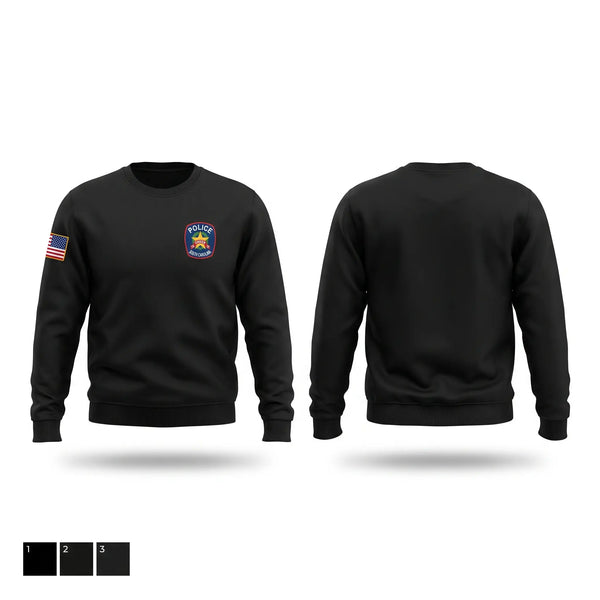 Crew Neck Sweatshirt, Greer Criminal Investigations Division, Police, Teamtime, Team time, sublimation, custom sports apparel, team uniforms, spirit wear, spiritwear, sports uniforms, custom shirts, team store, custom team store, fundraiser sports, apparel fundraiser