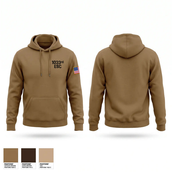 Hoodie, 1033rd ESC, Army, Teamtime, Team time, sublimation, custom sports apparel, team uniforms, spirit wear, spiritwear, sports uniforms, custom shirts, team store, custom team store, fundraiser sports, apparel fundraiser