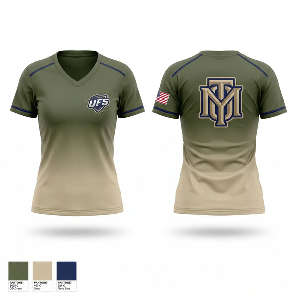 Womens Short Sleeve Vneck Shirt, Dirt devils, Baseball, Teamtime, Team time, sublimation, custom sports apparel, team uniforms, spirit wear, spiritwear, sports uniforms, custom shirts, team store, custom team store, fundraiser sports, apparel fundraiser